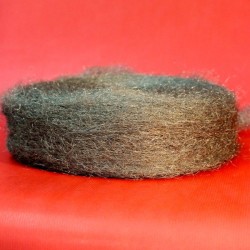 Paille de fer, laine d'acier, en rouleau de 5 kilos, n°4