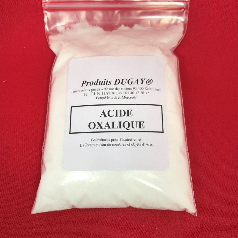 Acide oxalique, sel d'oseille