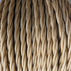 Câbles Électriques Colorés En Tissu