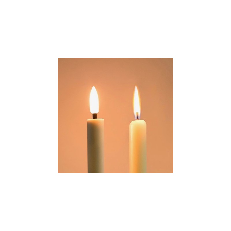 Ampoule Flamme De Chandelle Led Non Réglable 5,1W E14 ( Blanc