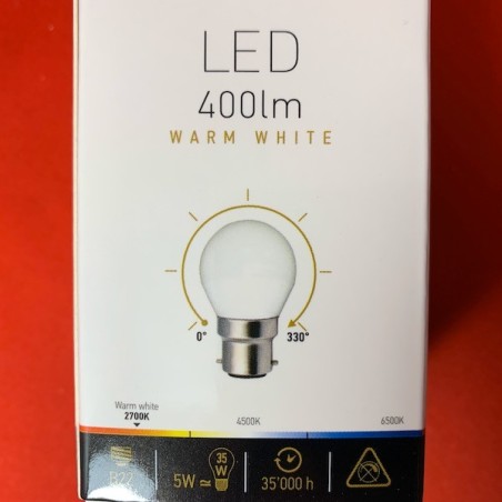 Ampoule LED baÏonnette B22