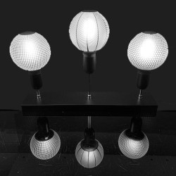 Ampoule décorative Black and white