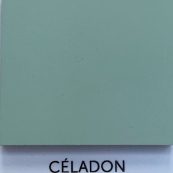 peinture mate a la caseine celadon