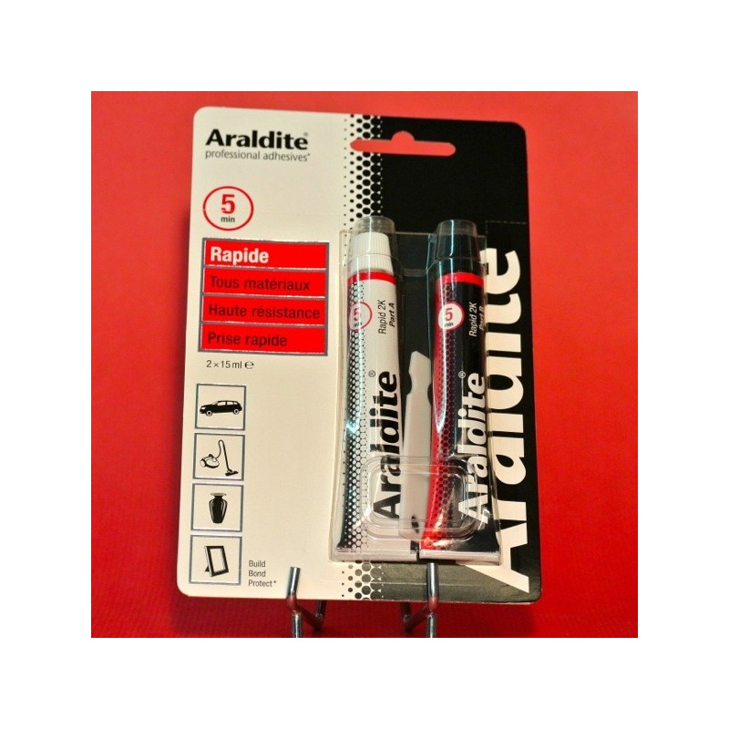 Colle Araldite bi-composant Standard – tubes de 100 ml x2