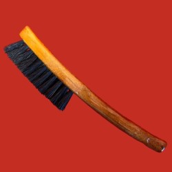 Brosse à manche soie