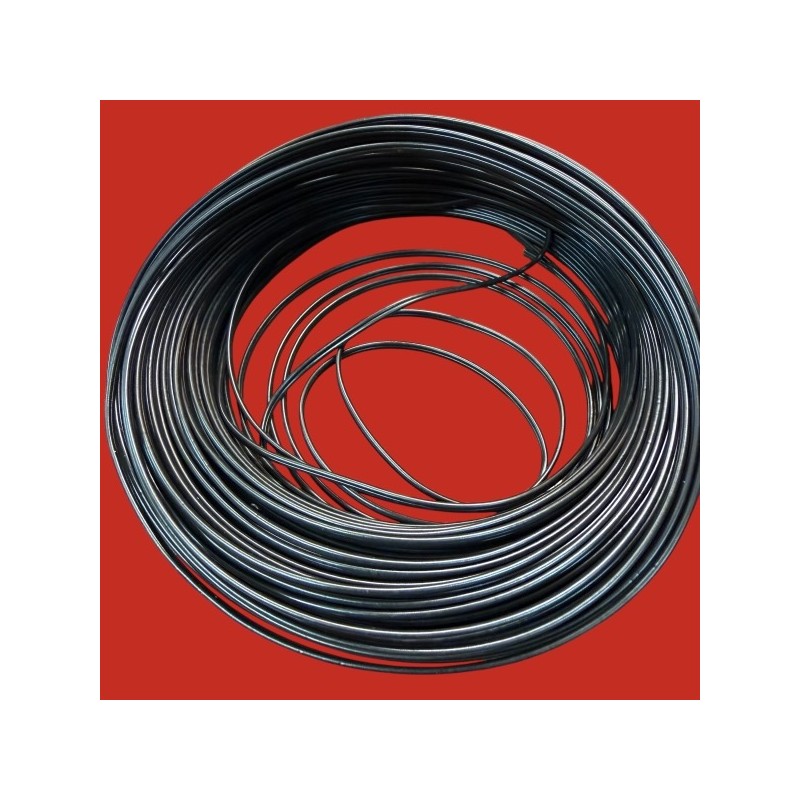 Cable électrique plastique 2x0,35 noir