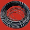 Cable électrique plastique 2x0,35 noir