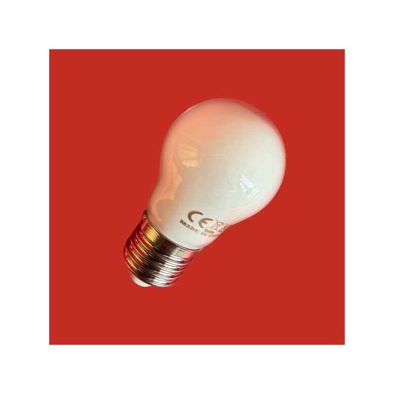 Ampoule led sphere G45 E27 4W milky