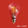 Ampoules standards E27 claires 4W
