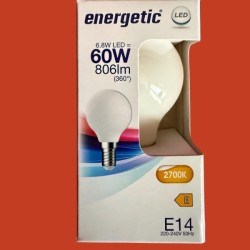 Ampoules sphere E14 opaline...