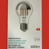 Ampoules E27 standard calotte argentée