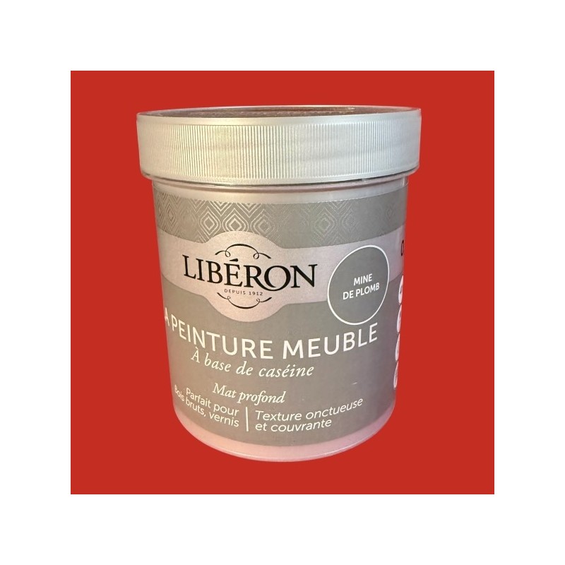 Peinture à la caséine Liberon mine de plomb