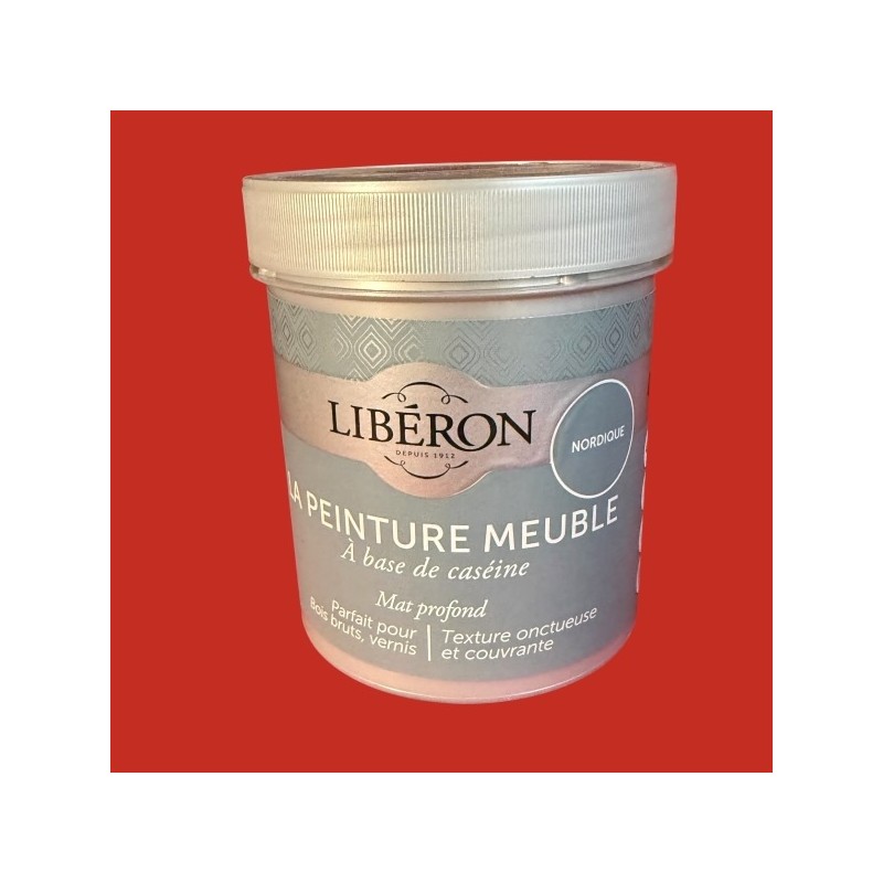 Peinture à la caséine biberon nordique