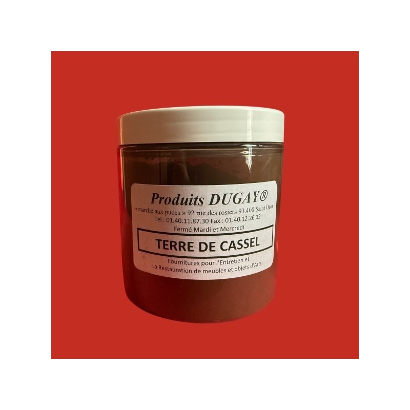 Pigments terre de Cassel