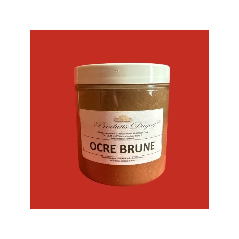 Pigments ocre brune
