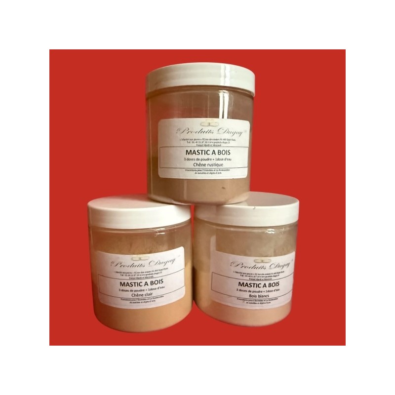 Mastic à bois en poudre