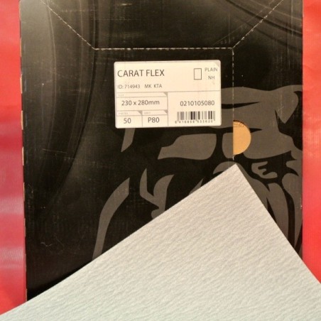 Papier de verre gris Carat Flex dit: free cut