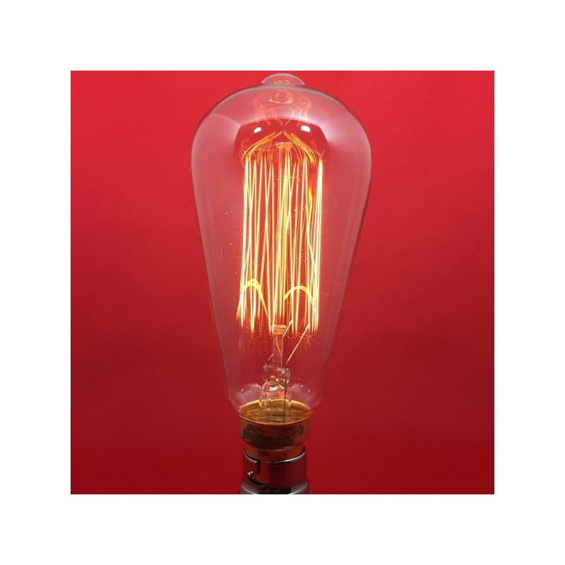 Ampoules LED Vintage 4W - Base B22, Blanc Chaud, 110V-240V, IP20, 20000h